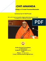 Sat-Chit-Ananda: Based On Teachings of Swami Paramarthananda