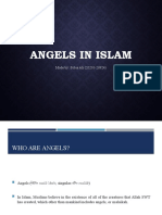 Angels in Islam: Made By: Sobia Ali (20201-28924)
