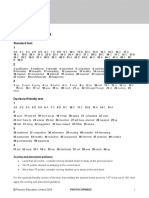 B1+ Pre-First Tests Answer Key: Full Placement Test