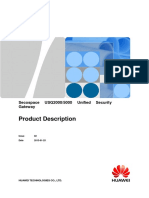 Product Description: Secospace USG2000/5000 Unified Security Gateway