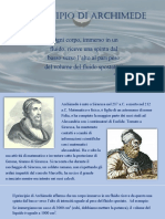 Il Principio Di Archimede