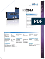 NX201A Earth Fault Relay Protects Circuits with 5A Current Rating