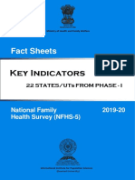 NFHS-5 State Factsheet Compendium - Phase-I