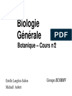 L1 - Cours Botanique 2