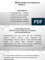 Kelompok 7 - Muhammadiyah Sebagai Gerakan Sosial