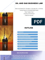 Legal Framework For Petroleum