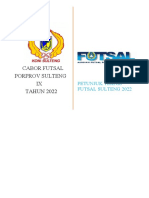 Juknis Cabor Futsal Porprov Ix Tahun 2022