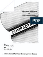 Alternative Approach For Granular Fertilizers - Compaction