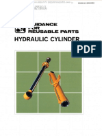 Manual Guide Reusable Parts Komatsu Hydraulic Cylinders Structure Functions Causes Damage Mechanism Inspection Check