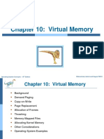 Chapter 10: Virtual Memory: Silberschatz, Galvin and Gagne ©2018 Operating System Concepts - 10 Edition