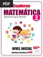 Cuadernillo de Actividades para 3 Años | PDF | Hogar, jardinería y ...