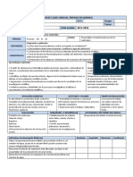 Plan de clase de ciencias sobre las características de los materiales y la purificación del agua