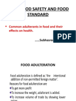 CC 14: Food Safety and Food Standard
