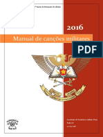 Manual de Canções Militares Do CBMERJ