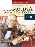 Biografi Singkat 1925-2006 Pramoedya Ananta Toer