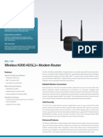 Wireless N300 ADSL2+ Modem Router: Product Highlights