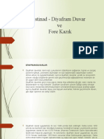 Istinad - Diyafram Duvar Ve Fore Kazık