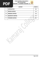 002 Core 14 - Cost Accounting - V Sem