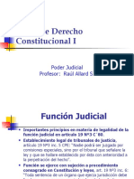 Curso de Derecho Constitucional I: Función Judicial y Principios del Poder Judicial