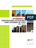 Estándares de Construcción Sustentable Para Viviendas de Chile Tomo II Energia