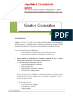 Gastos Generales