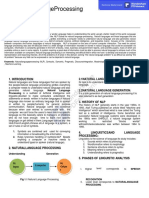 Natur A Languageprocessing: Abstract