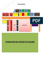 Lapangan Sepak Bola Gintung Raya Selajambe: Denah Ruangan Kelas