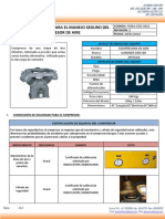 Ficha de Seguridad Compresor APOGAA