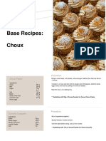 Festive Choux Recipes