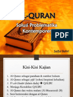 Al-Quran Dan Problematika Kontemporer