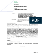 Comunico Adenda de Contrato de Consorcio-OXAPAMPA