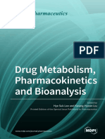Drug Metabolism Pharmacokinetics and Bioanalysis