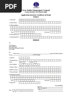 Death Certificate Application Form | PDF