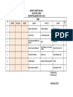 Jadwal Piket Kelas 6