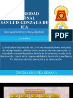 Universidad Nacional San Luis Gonzaga de ICA: Facultad de Derecho Y Ciencias Políticas