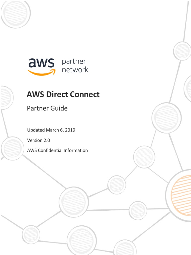 AWS Direct Connect Partner Guide | PDF | Amazon Web Services | Computer ...
