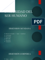 Integridad Del Ser Humano Unidad Tres Antropol. Ups (1) (1)