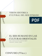 Visión Histórica Cultural Del Ser Humano 50 Afc