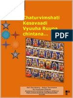 Vyuuha Roopa Chintana - Significance of Kesavaadi Naama 