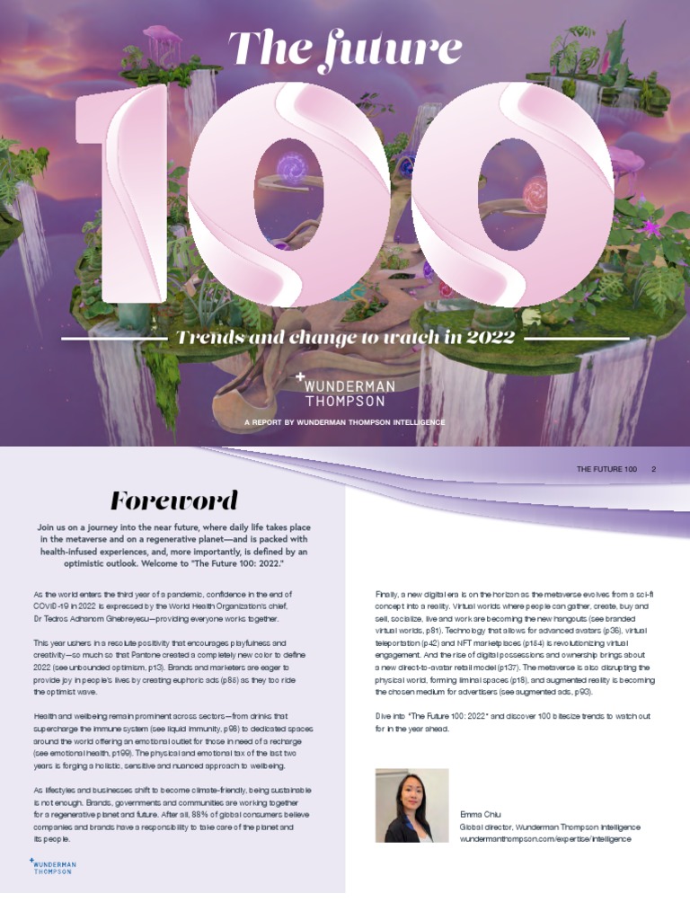 The Future 100 in 2022 | PDF | Brand | Virtual Reality