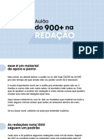 Aulão Do 900+ Na Redação - Mat de Apoio