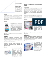 Ejemplos de Medicamentos