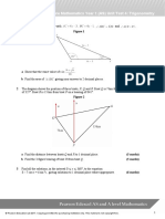 Pure Mathematics Year 1 (AS) Unit Test 4: Trigonometry: With and