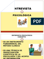 Entrevista Psicologica