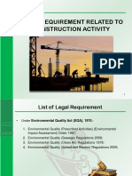Topic 5b - LEGAL REQUIREMENT RELATED TO CONSTRUCTION ACTIVITY