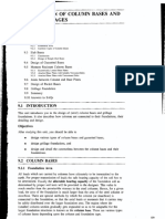 Design of Column Bases and Grillage Foundations