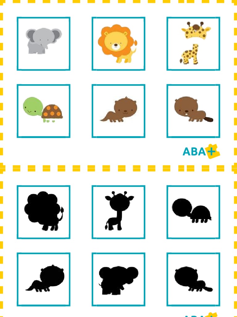 Para Casa Pareamento Animais | PDF