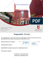 Course: Electronic Engineering UEC001: Topic: Sequential Circuits