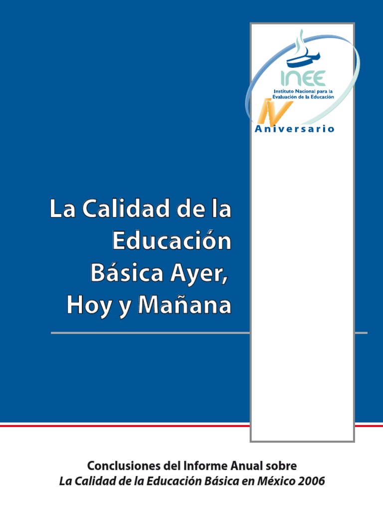 Calidad de la Educación Básica en México | PDF | Evaluación | México