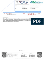 Interpretation: SR - No Investigation Observed Value Reference Range Unit